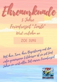 Ehrenurkunde